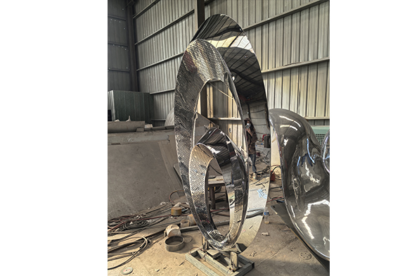 安徽池州恒申不锈钢雕塑设计制作