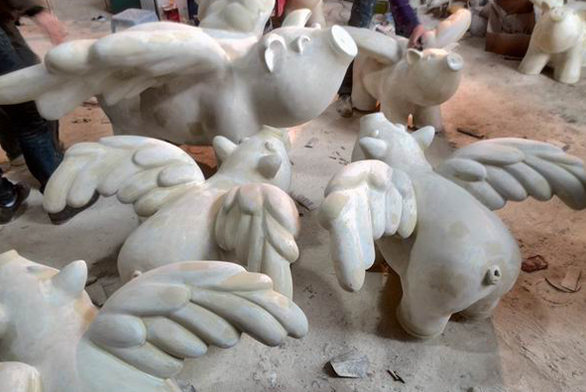 长乐砂岩雕塑
