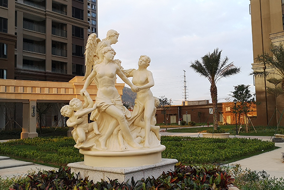 莆田玻璃钢人物雕塑