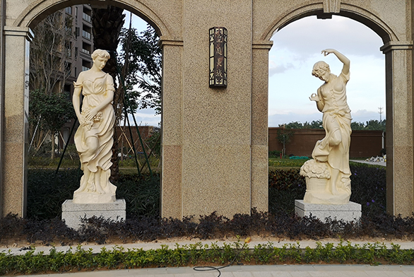 莆田玻璃钢人物雕塑