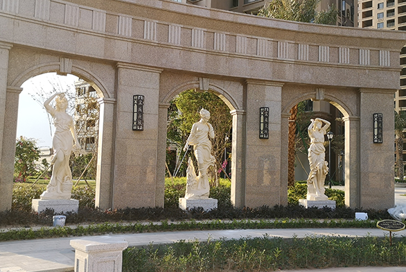 莆田玻璃钢人物雕塑